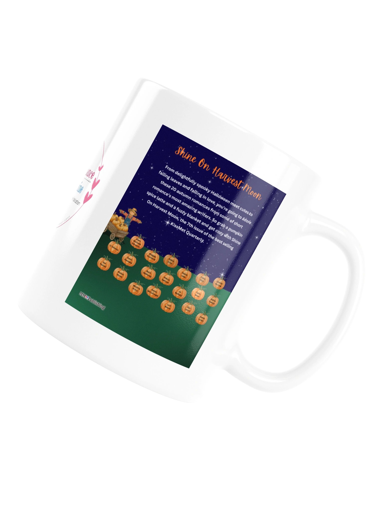 Front and Back cover of "Shine On Harvest Moon" cover and Logo Coffee Mug product image (2)