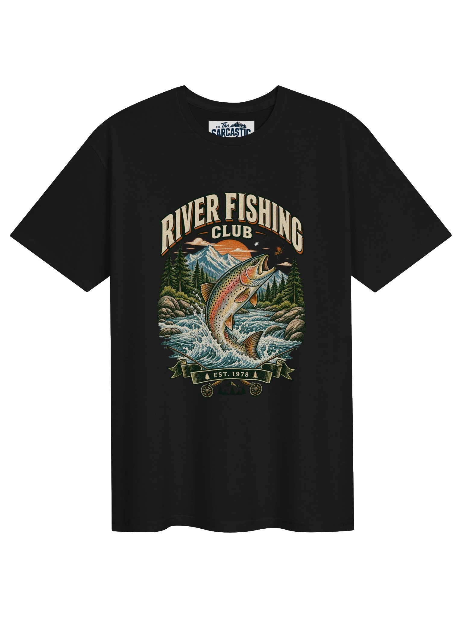 River Fishing Club T-shirt product image (1)