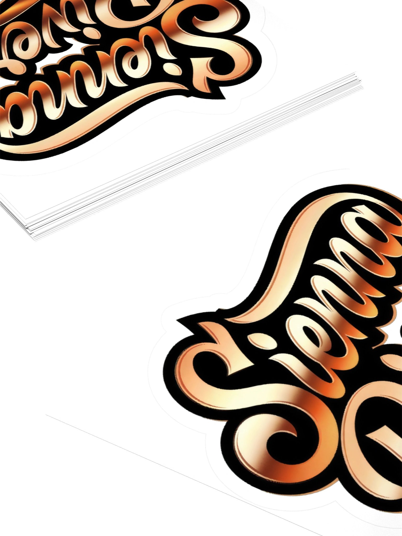 THE SR - LOGO STICKER product image (10)