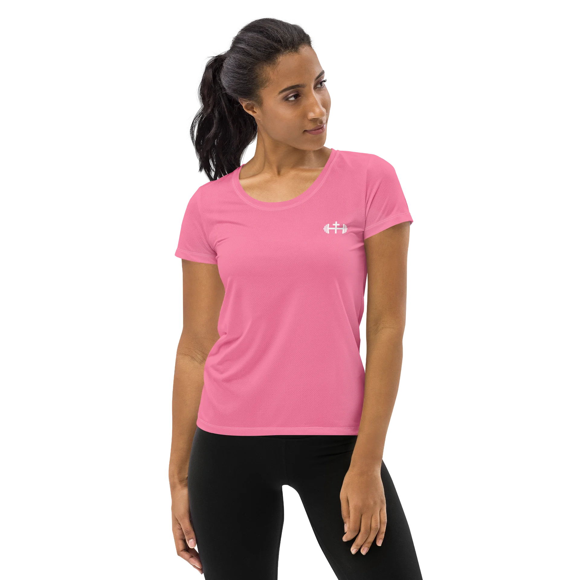 His House Womens Performance T-Shirt - Pink product image (1)