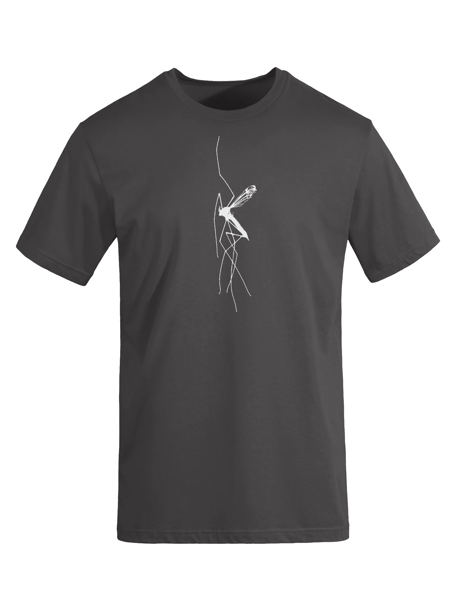 Mosquito Scan, 1993 — White Print T-Shirt