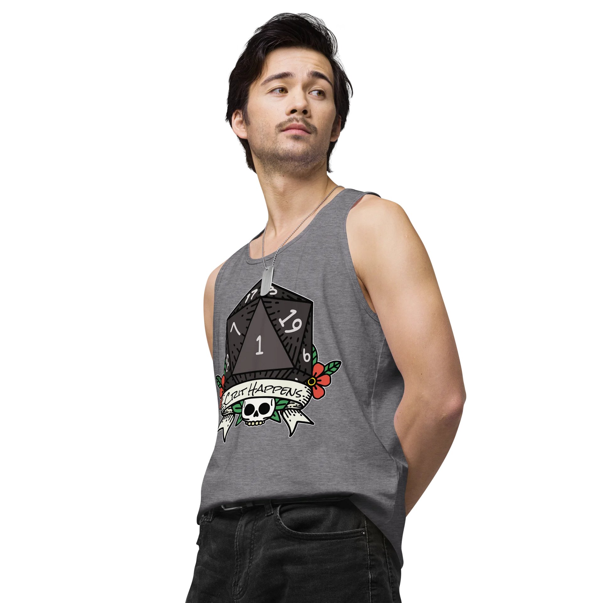 Crit Happens D20 Tank Top product image (63)