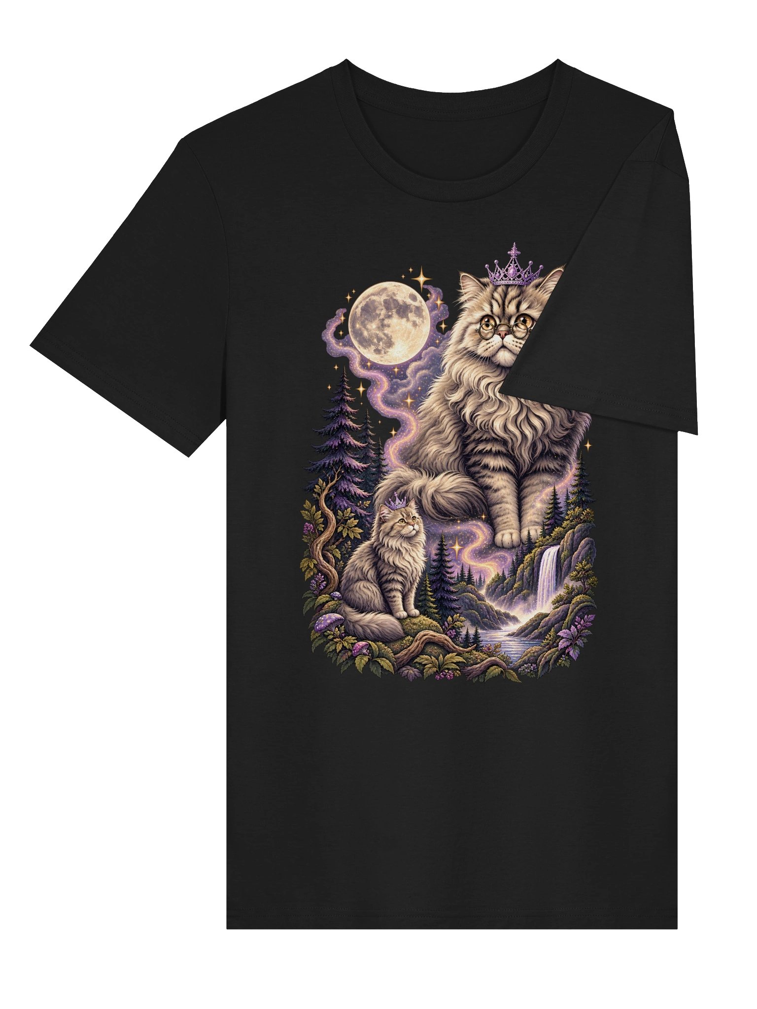 Fantasy Persian Cat Vintage T-Shirt product image (5)