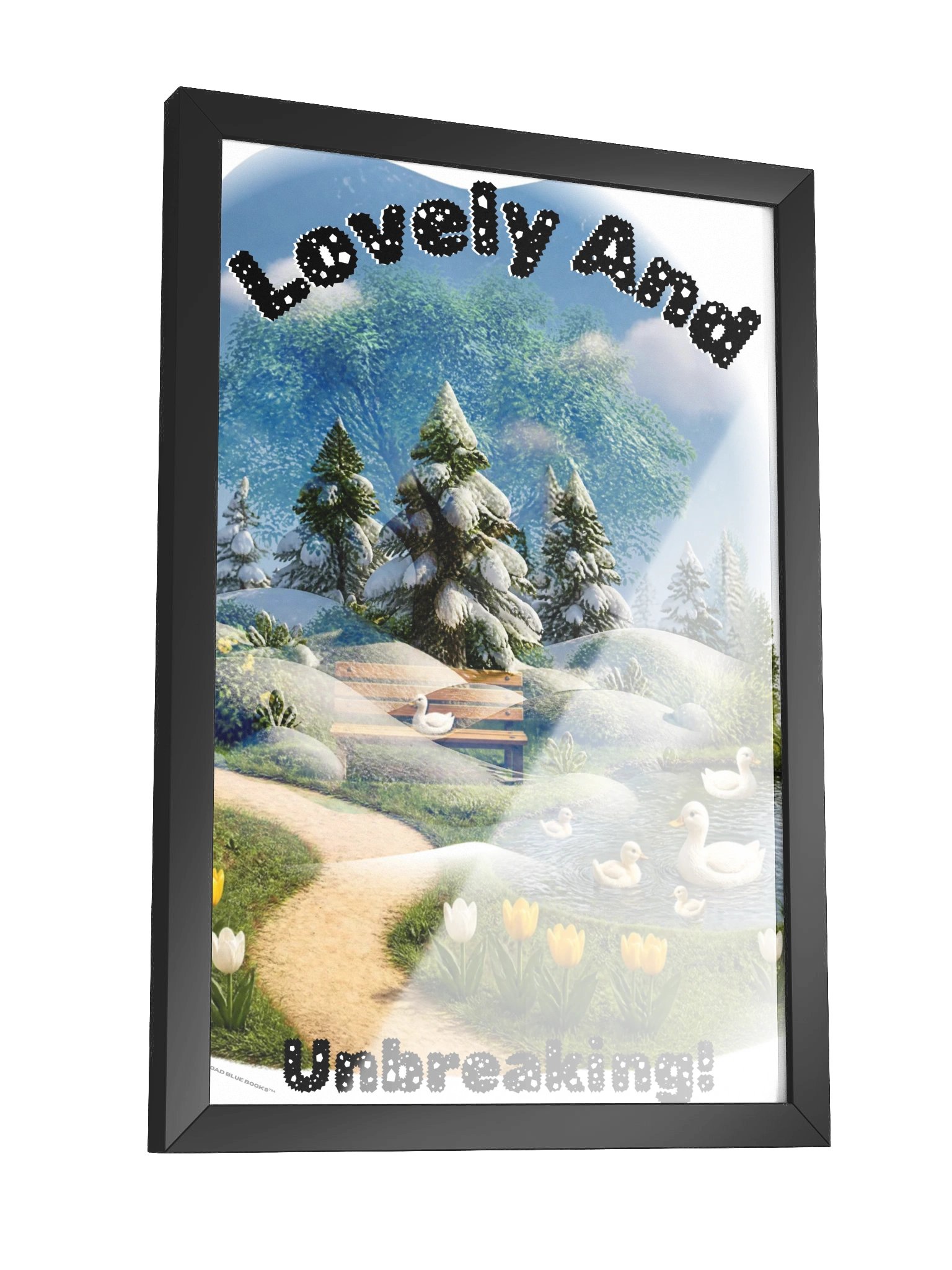 Lovely Aesthetic Wall Frame - Cozy Fall Art product image (3)