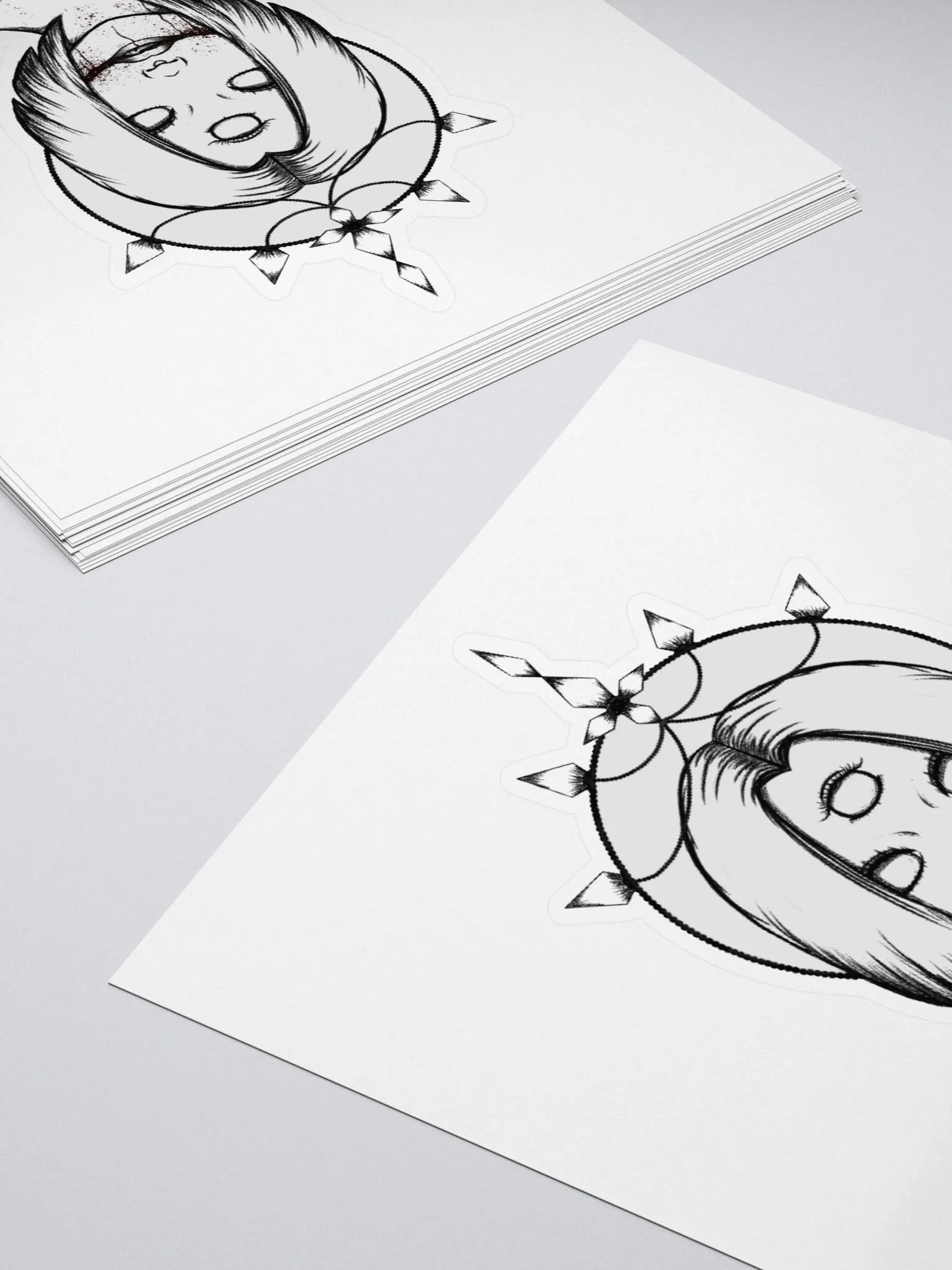 3 eyed babe sticker product image (4)