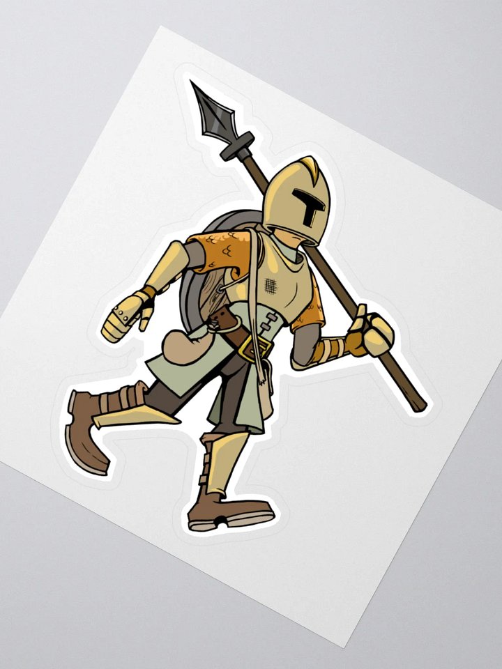 HUMAN ADVENTURER! (STICKER) product image (2)