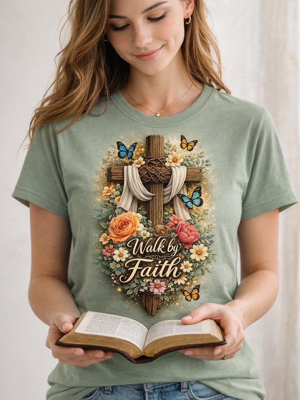 Walk by Faith Comfort T-Shirt product image (53)