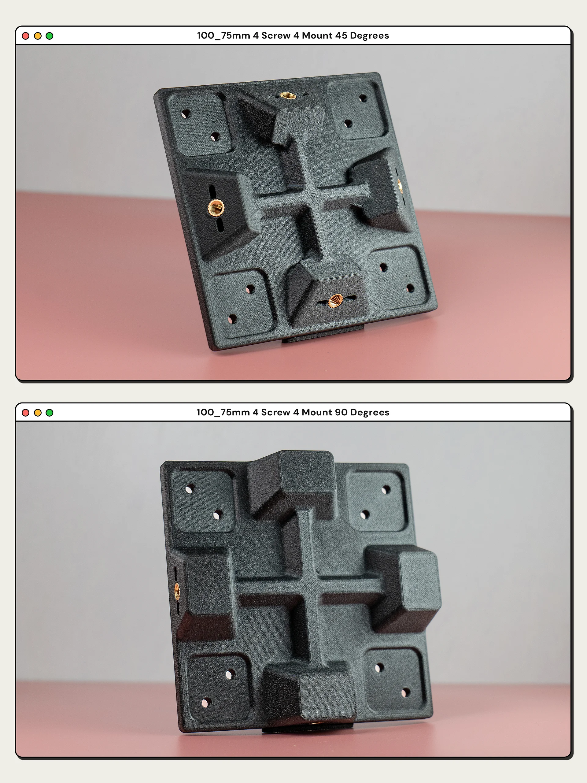 Veptor Edge - Portable Monitor VESA 1/4" Adapter, 100mm 75mm product image (4)