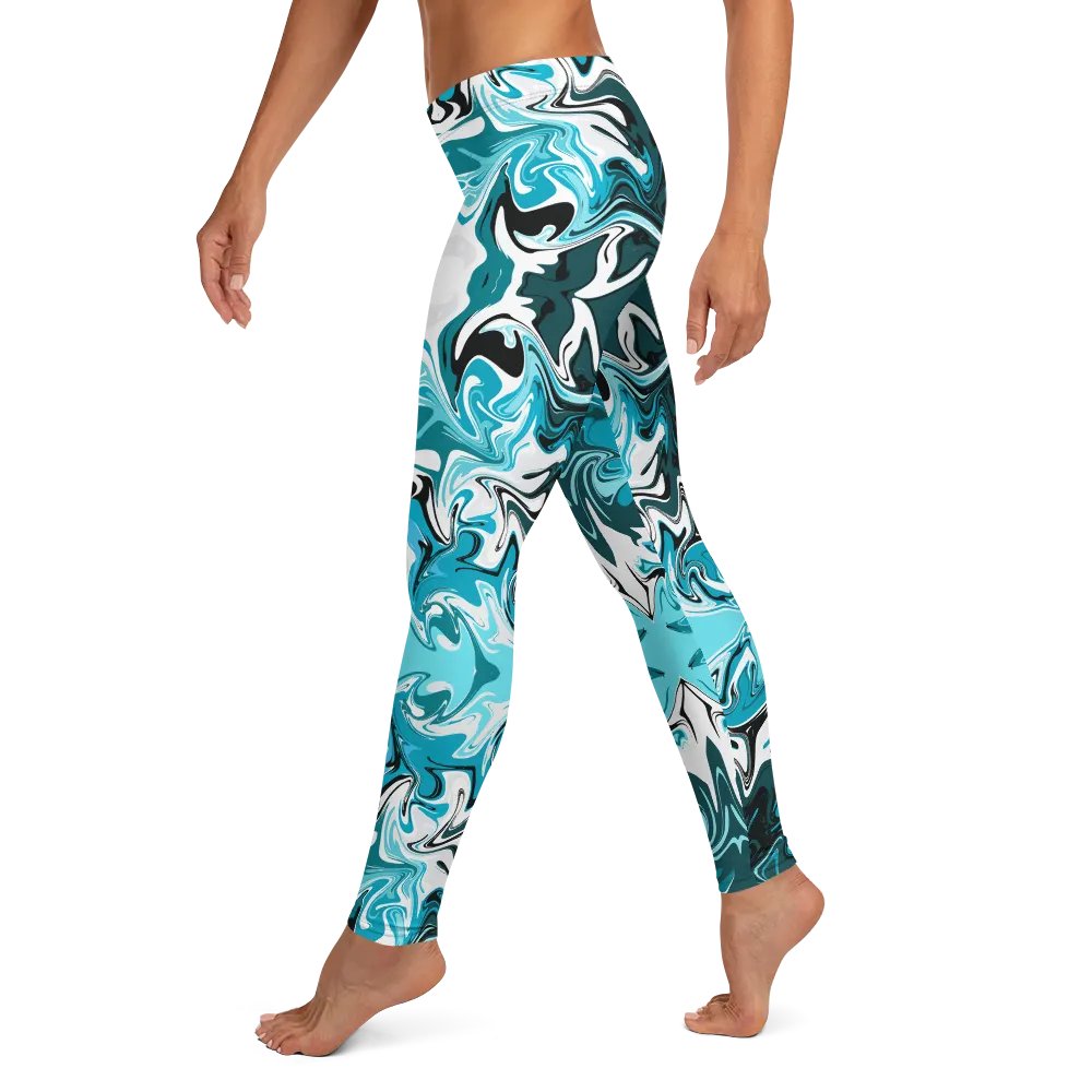 Blue Swirl Leggings product image (12)