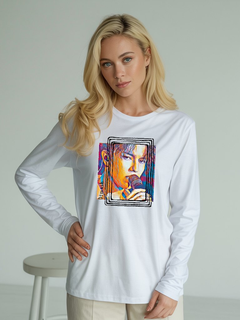 Singer Songwriter From Kazakhstan Gildan Long Sleeve T-Shirt product image (30)