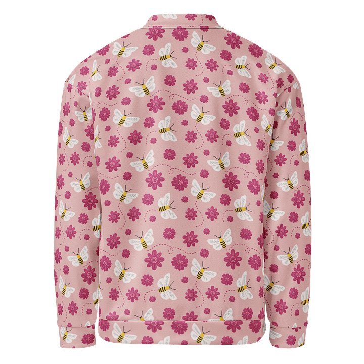 Little Pink Bees Bomber Jacket product image (2)