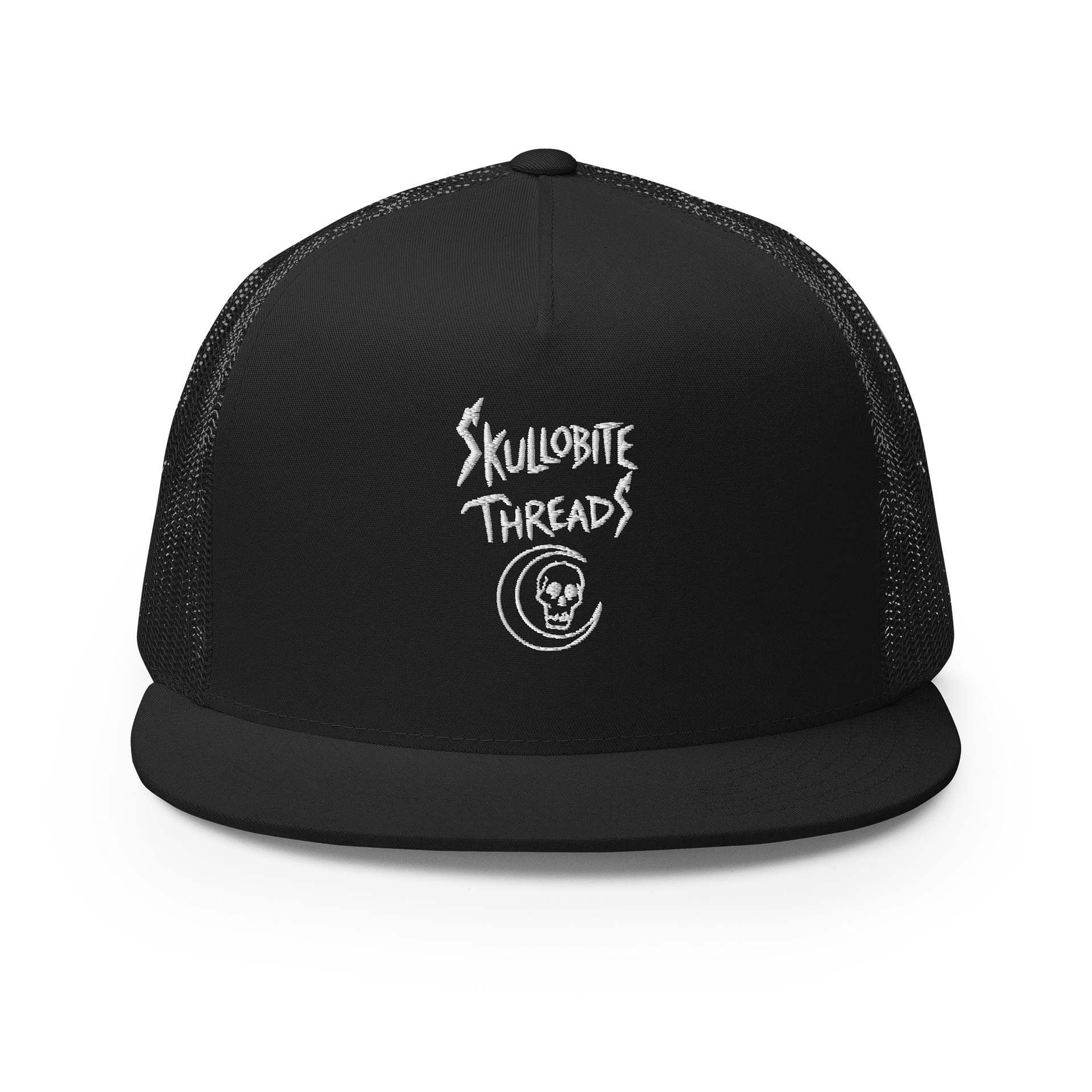 Skullobite threads sketch trucker hat product image (1)