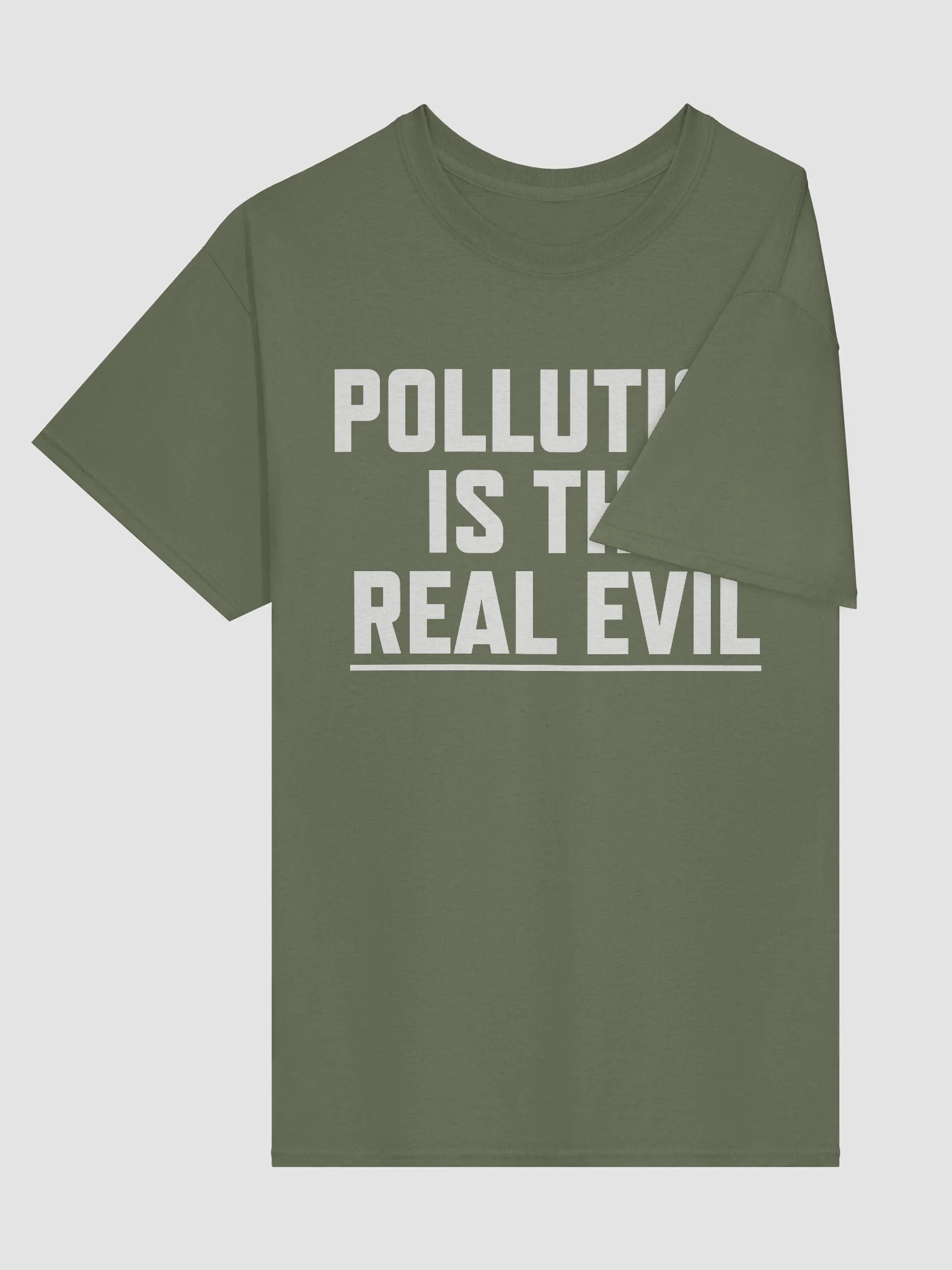 Pollution is the Real Evil - Shirt product image (3)