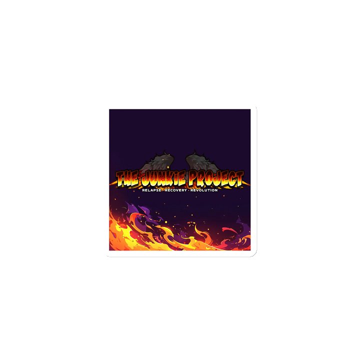 The Junkie Project Flame Magnet product image (1)