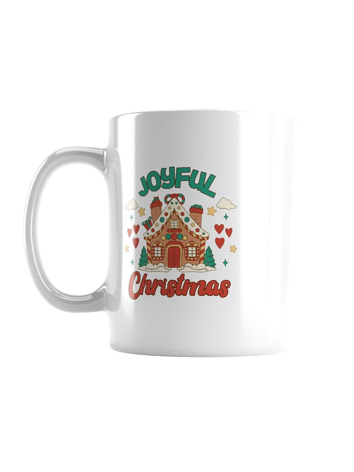 Festive Joyful Christmas Coffee Mug for Holiday Cheer product image (1)