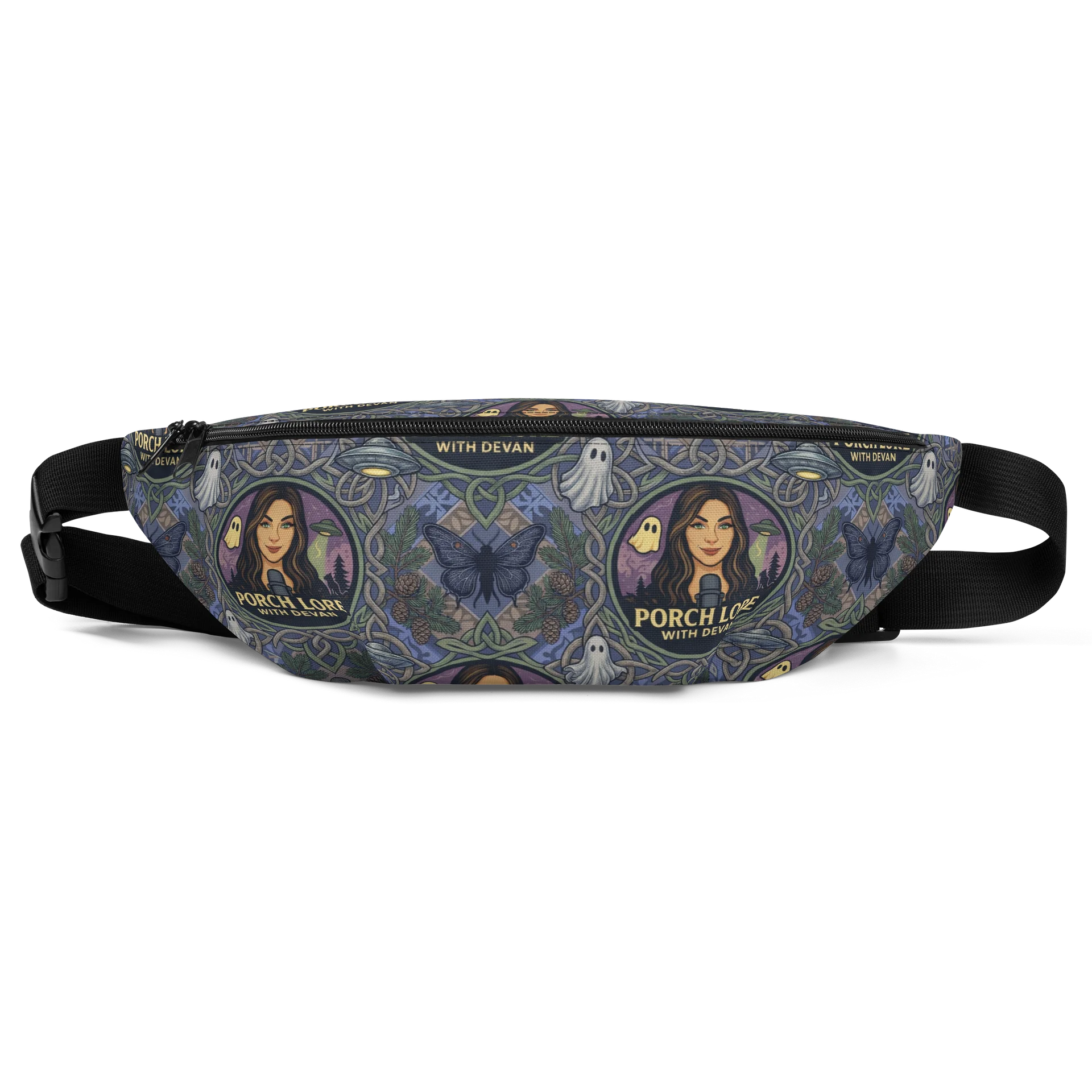 PORCH LORE DEVAN PERIWINKLE MOTH FANNY PACK product image (1)
