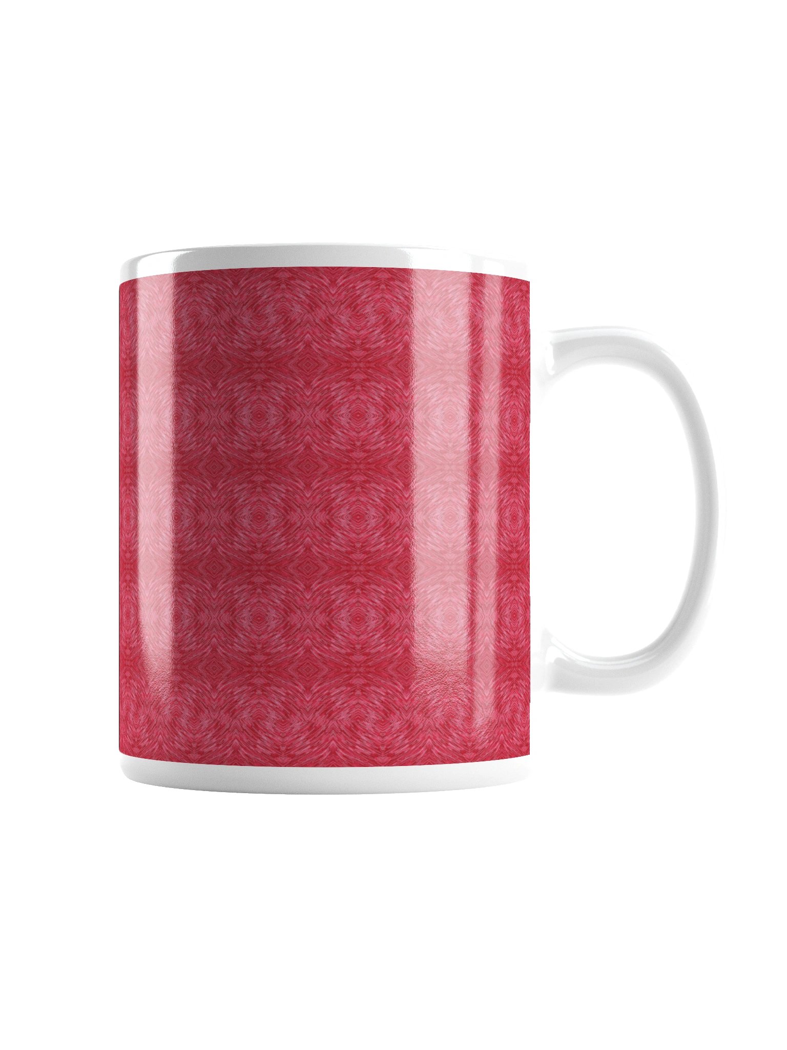 Crimson Frost – White Glossy Mug product image (5)