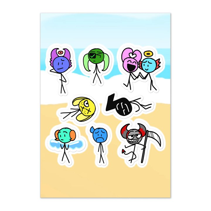 goodsona sticker sheet product image (1)