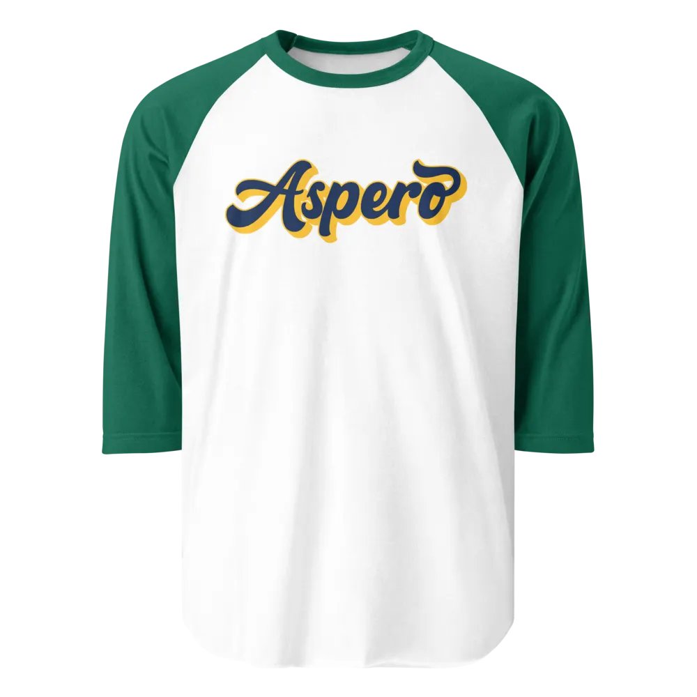 Aspero Script Raglan Tee product image (1)