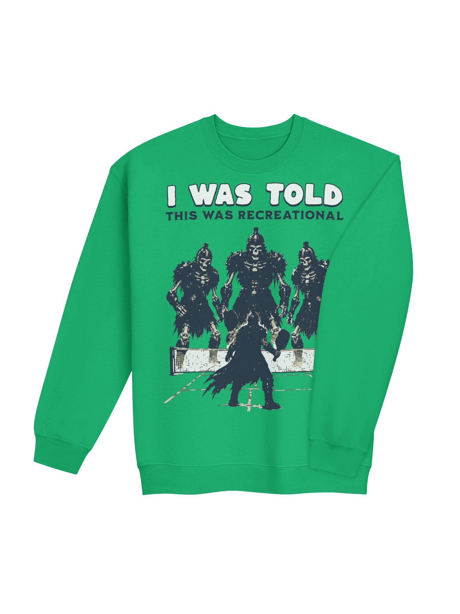 I Was Told This Was Recreational Sweatshirt – Funny Pickleball Sweatshirt product image (33)
