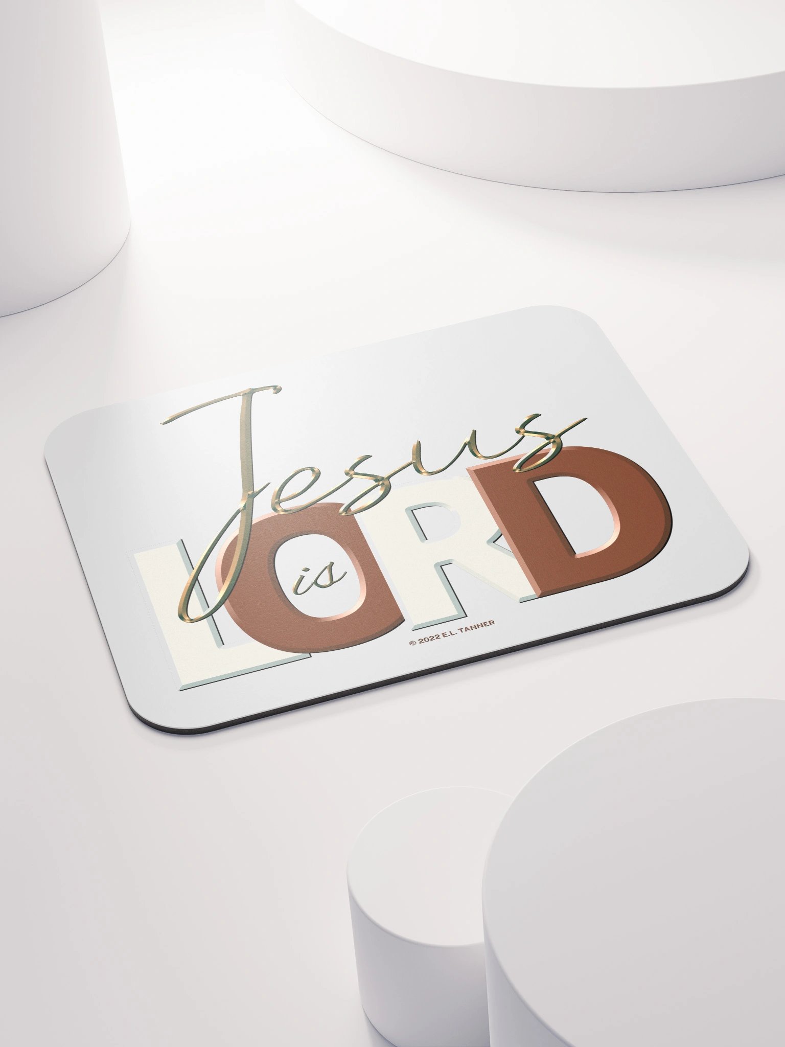 Jesus is Lord, Brn Mouse Pad product image (4)