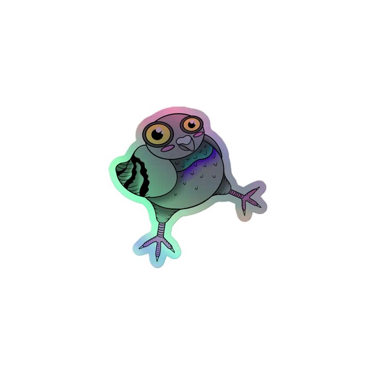 Head Empty Holo Sticker product image (1)