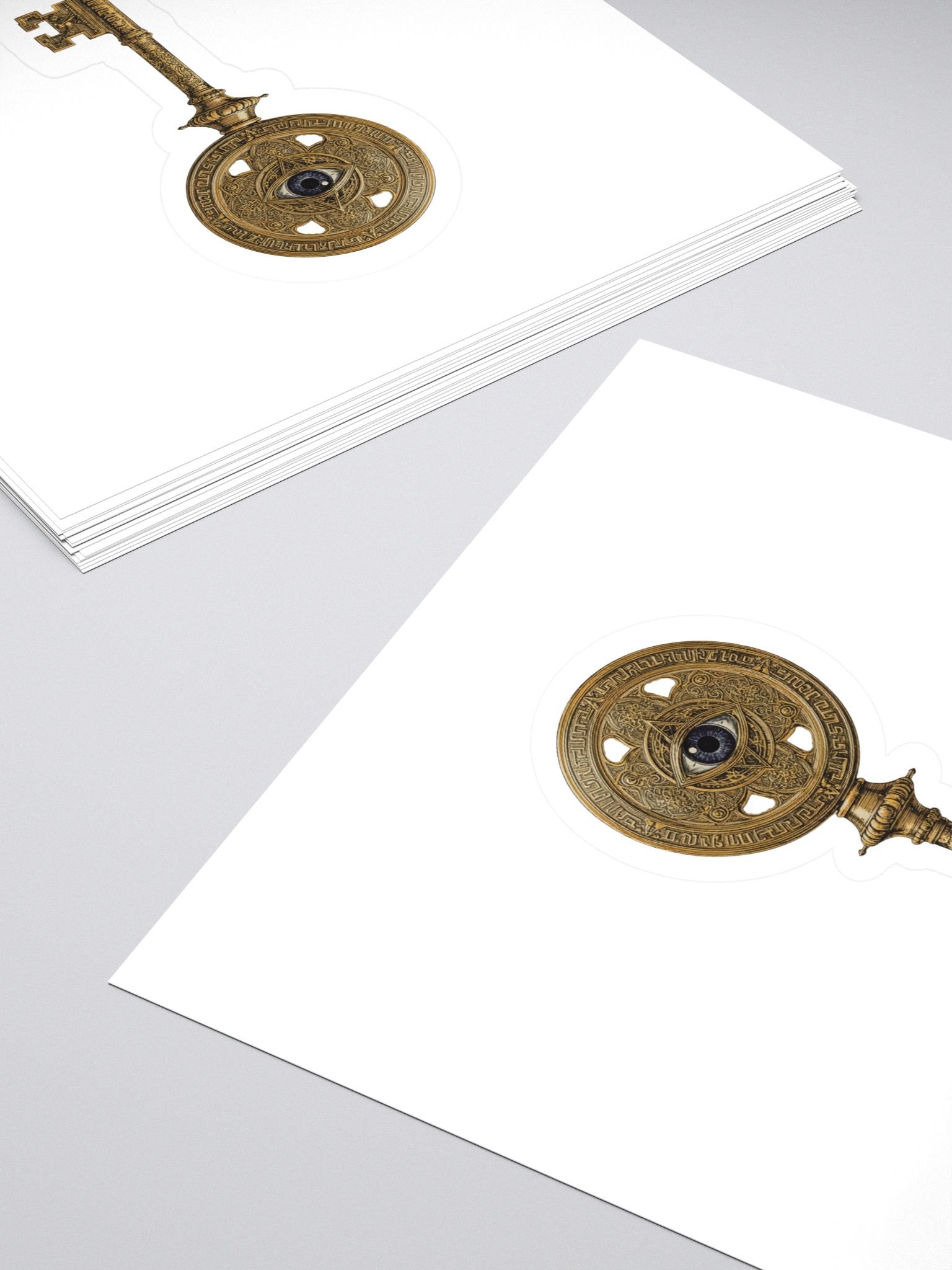 The Gatekeeper’s Key Vinyl Sticker – Custom Cut Indoor Decal product image (4)