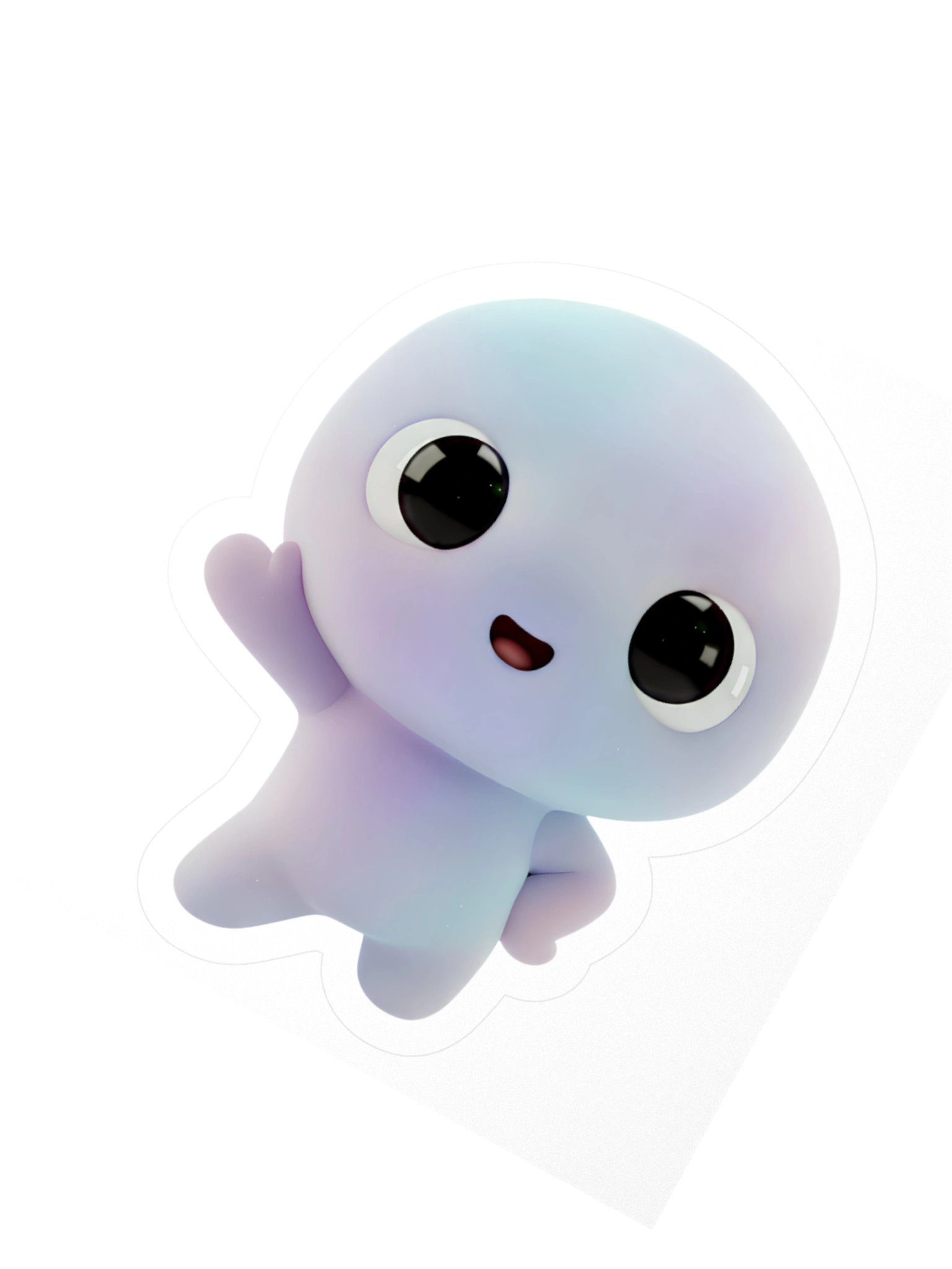 Official Plinky Sticker: Hero Pose Edition product image (5)