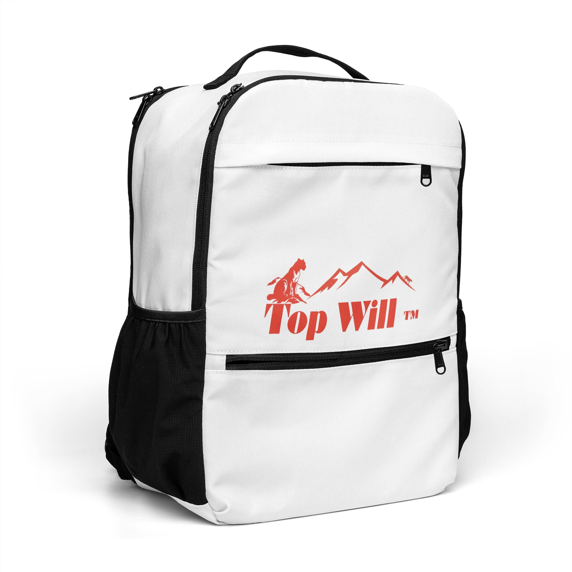 Top Will ™ White & Red Backpack product image (7)