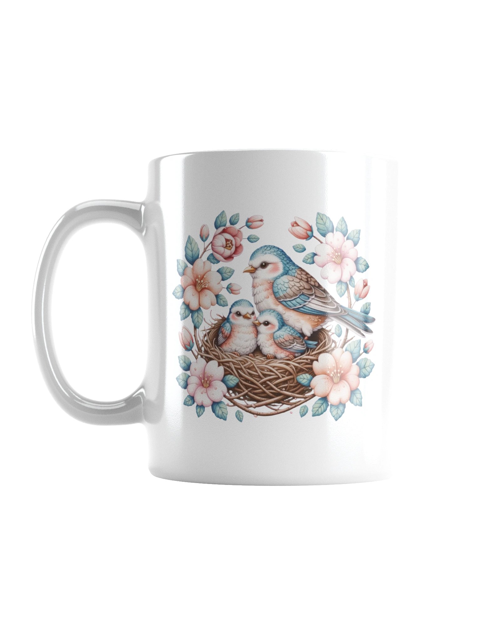 Mother Bird Nest Mother’s Day Coffee Mug product image (3)