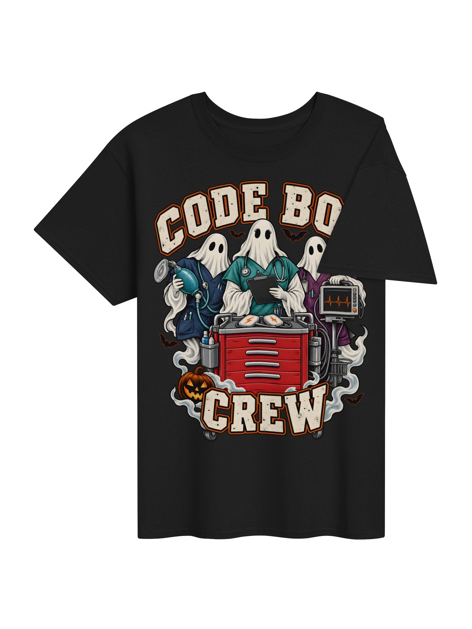 Code Boo Crew | Halloween Healthcare Team Shirt product image (5)
