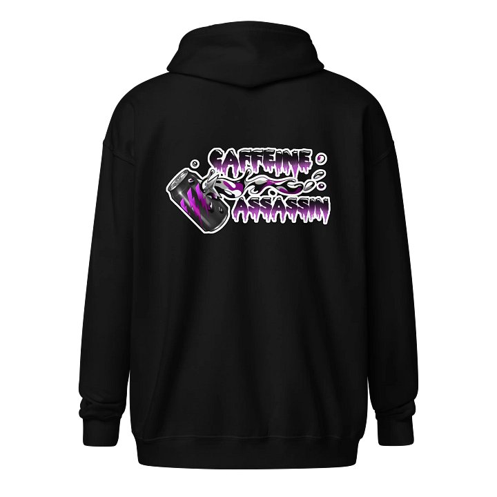 Caffeine Assassin - Asexual Pride Edition Zip Hoodie product image (1)