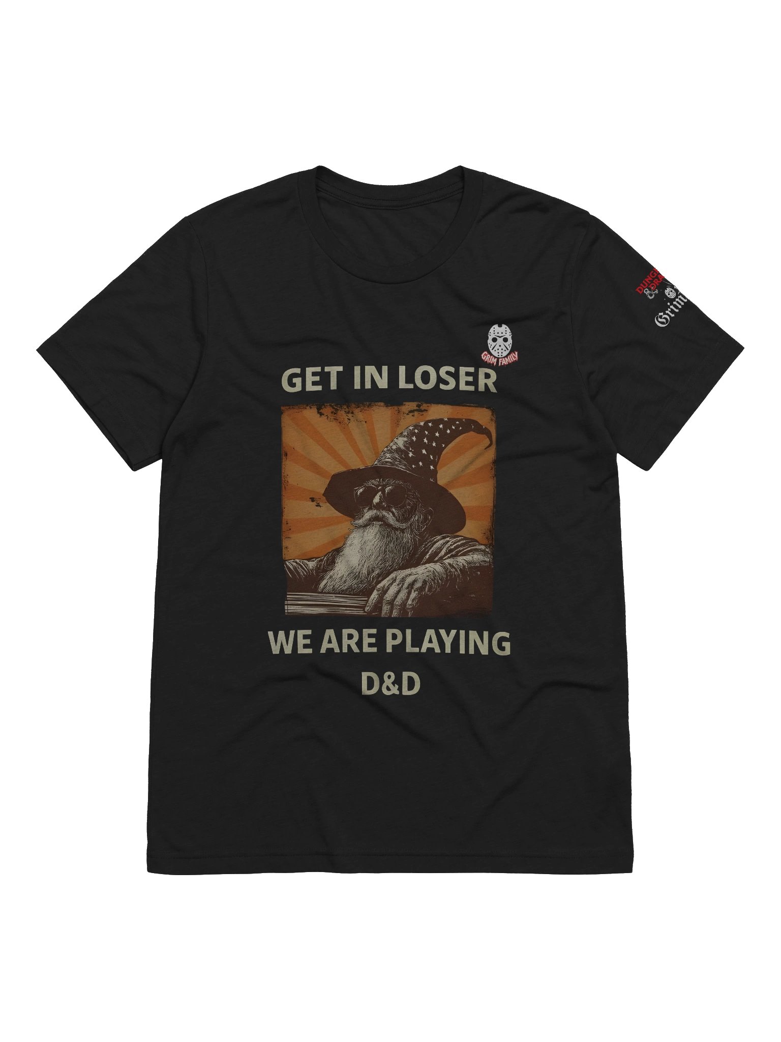 GET IN LOSER — WE’RE PLAYING D&D - SHIRT #1 Avail in ALL colors product image (4)