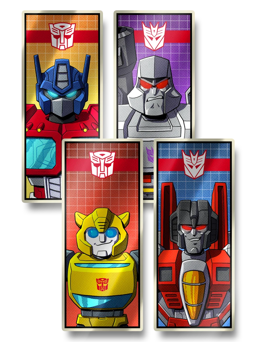 Transformers G1 Foil Sticker Pack product image (1)