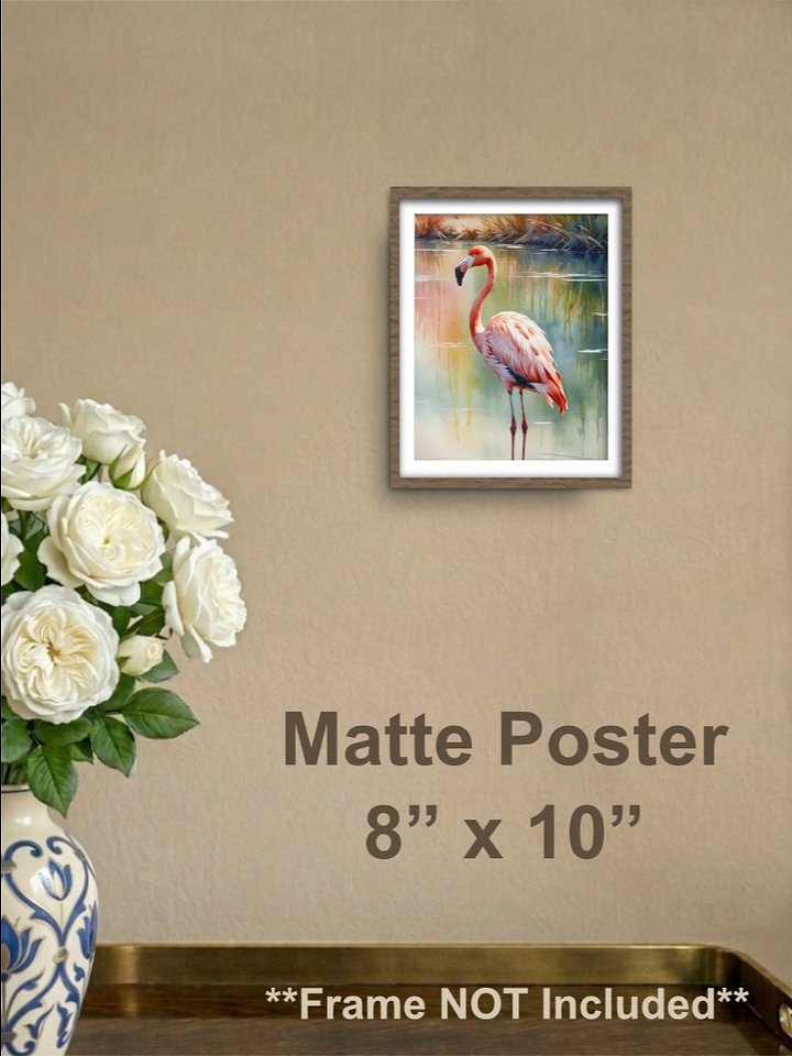 Flamingo Matte Poster product image (1)