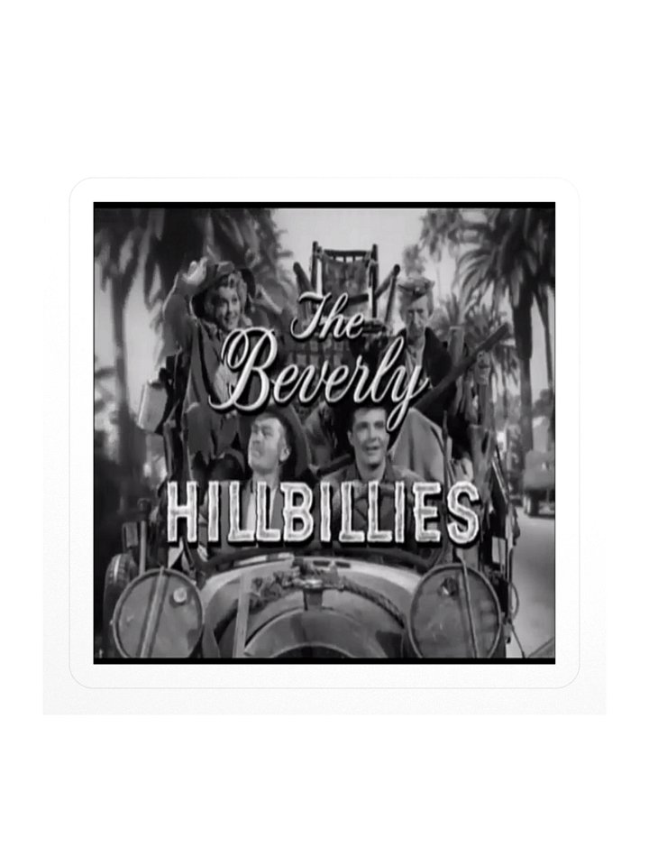 "Turbid" The Beverly Hillbillies Kiss Cut Stickers product image (1)