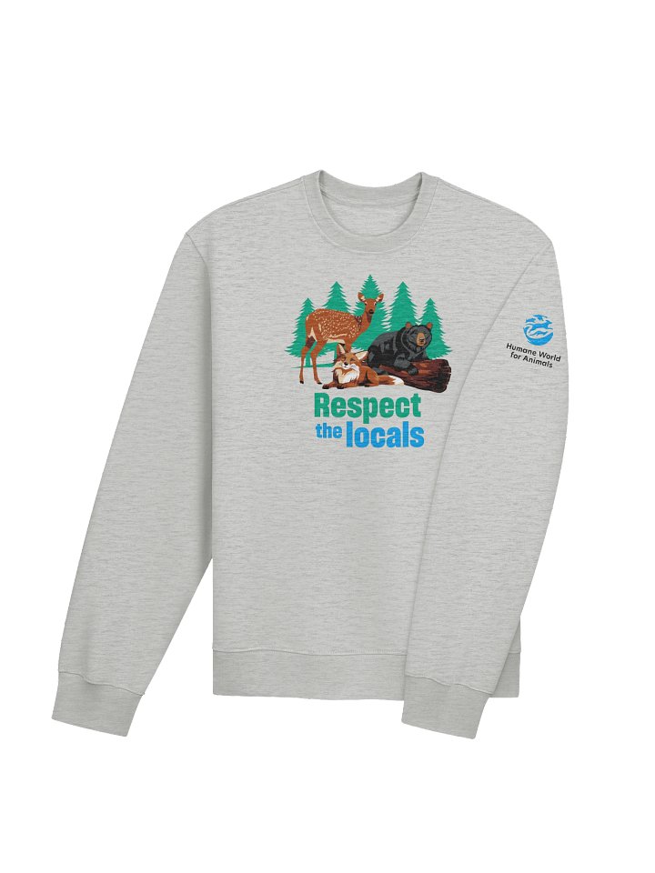 Respect the locals - Sweatshirt product image (1)