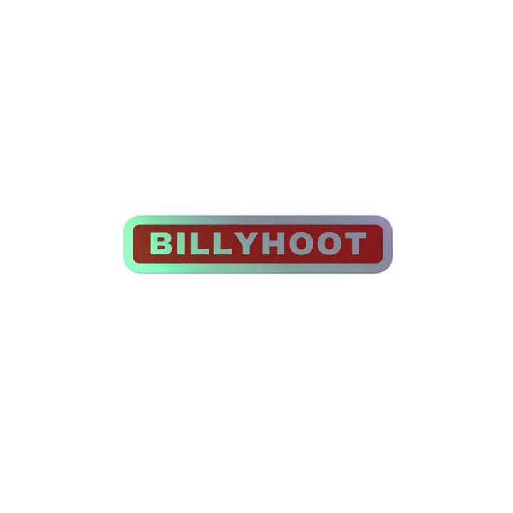 BILLYHOOT Holographic Sticker product image (2)