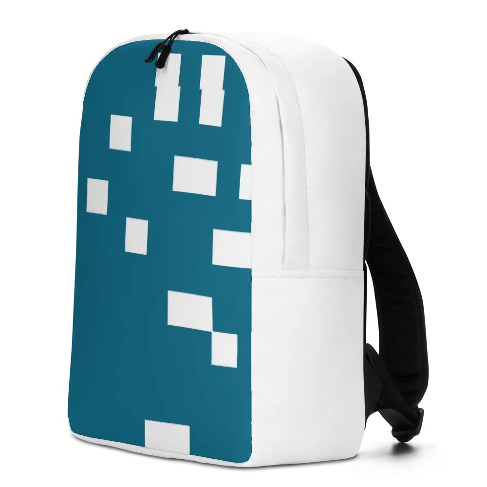 Pattern Art 2 Abstract Blue Backpack product image (2)