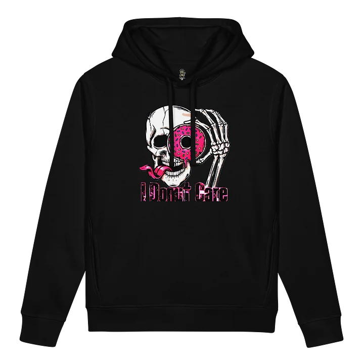 “I Donut Care” Stanley/Stella Unisex Organic Side Pocket Hoodie product image (5)