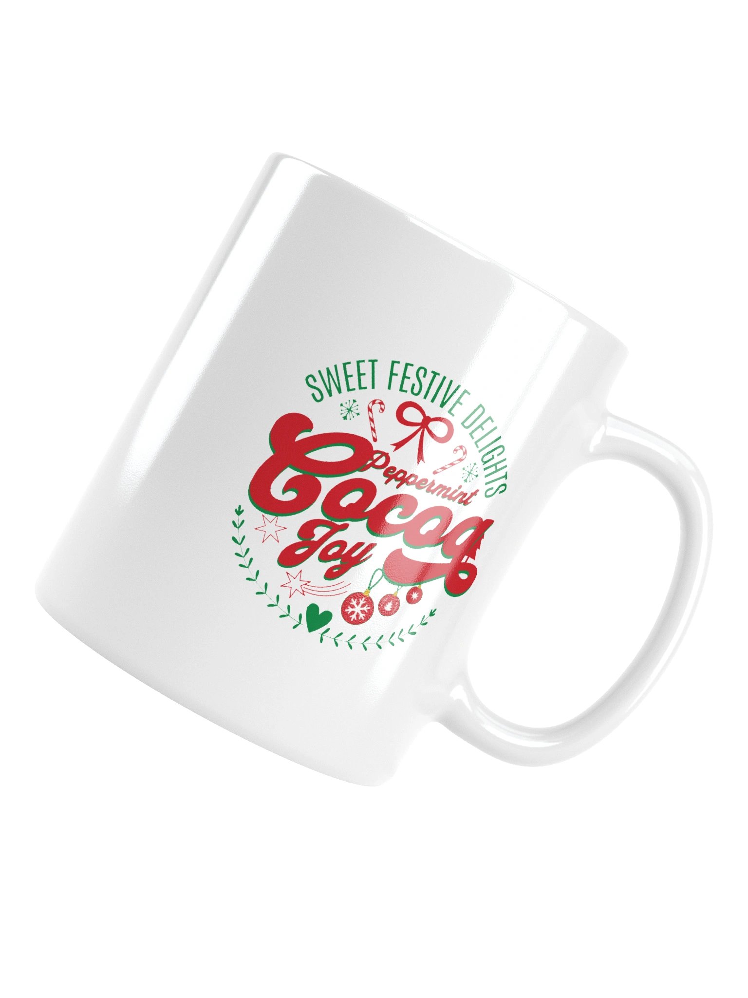 Cozy Up with a Peppermint Cocoa Joy Coffee Mug This Winter product image (13)