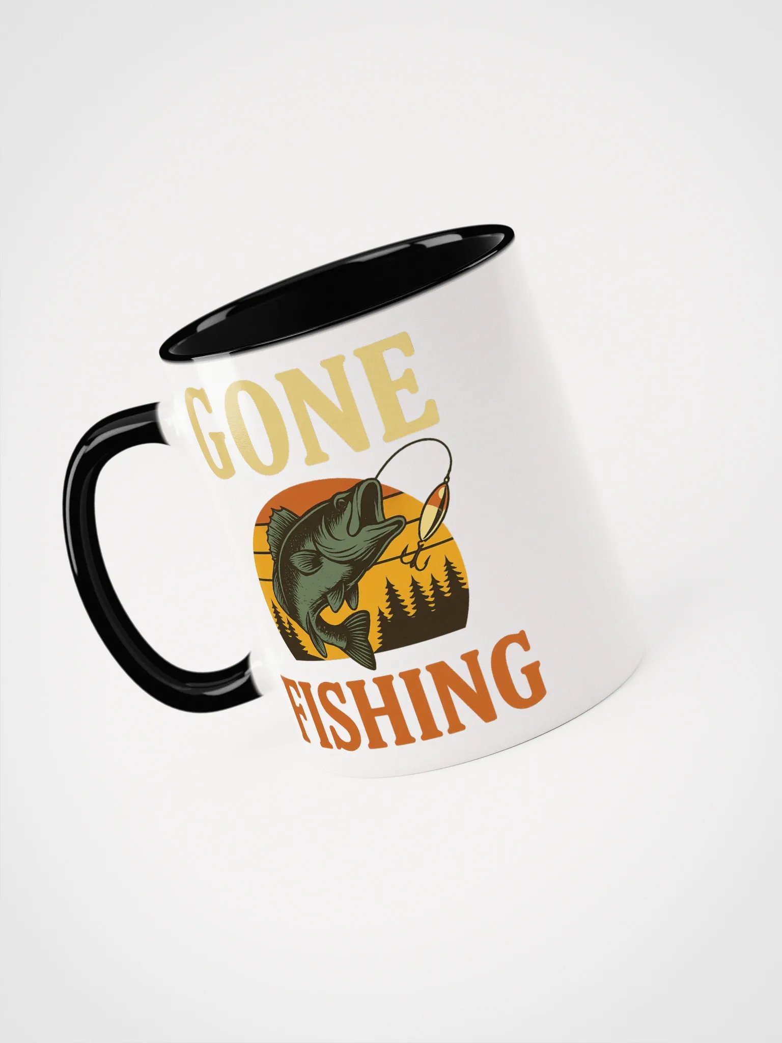 Gone Fishing Mug – Funny Gift for Anglers and Outdoor Lovers product image (21)