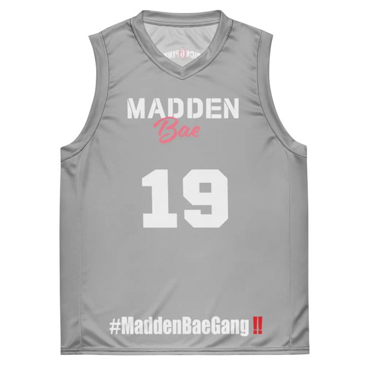 Madden Bae Jersey🦅 (Gray+ White) product image (1)