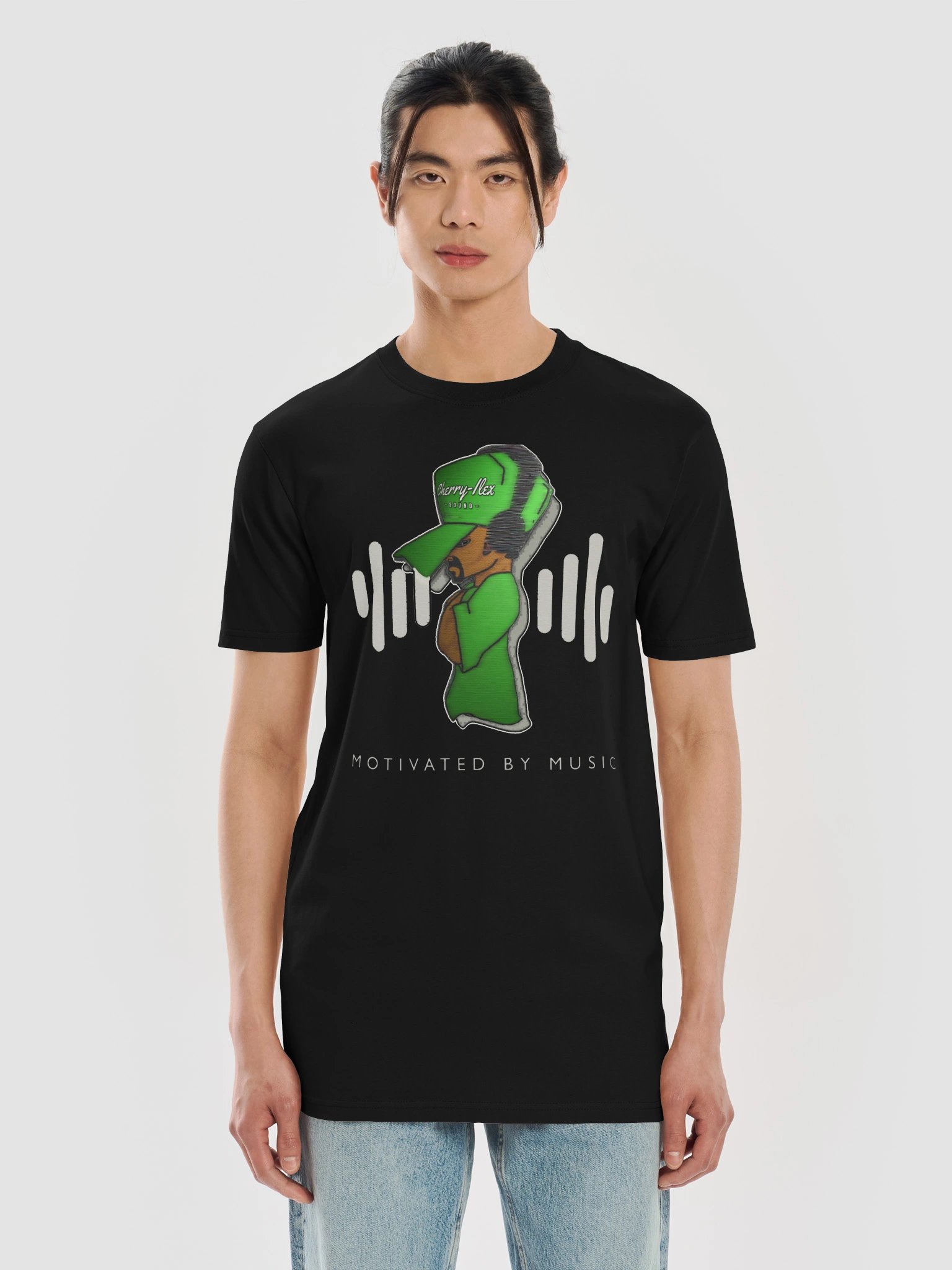 Cherry-Ilex Sound (MbM) Cotton Heritage Men's Premium Heavyweight Dark Tee product image (7)