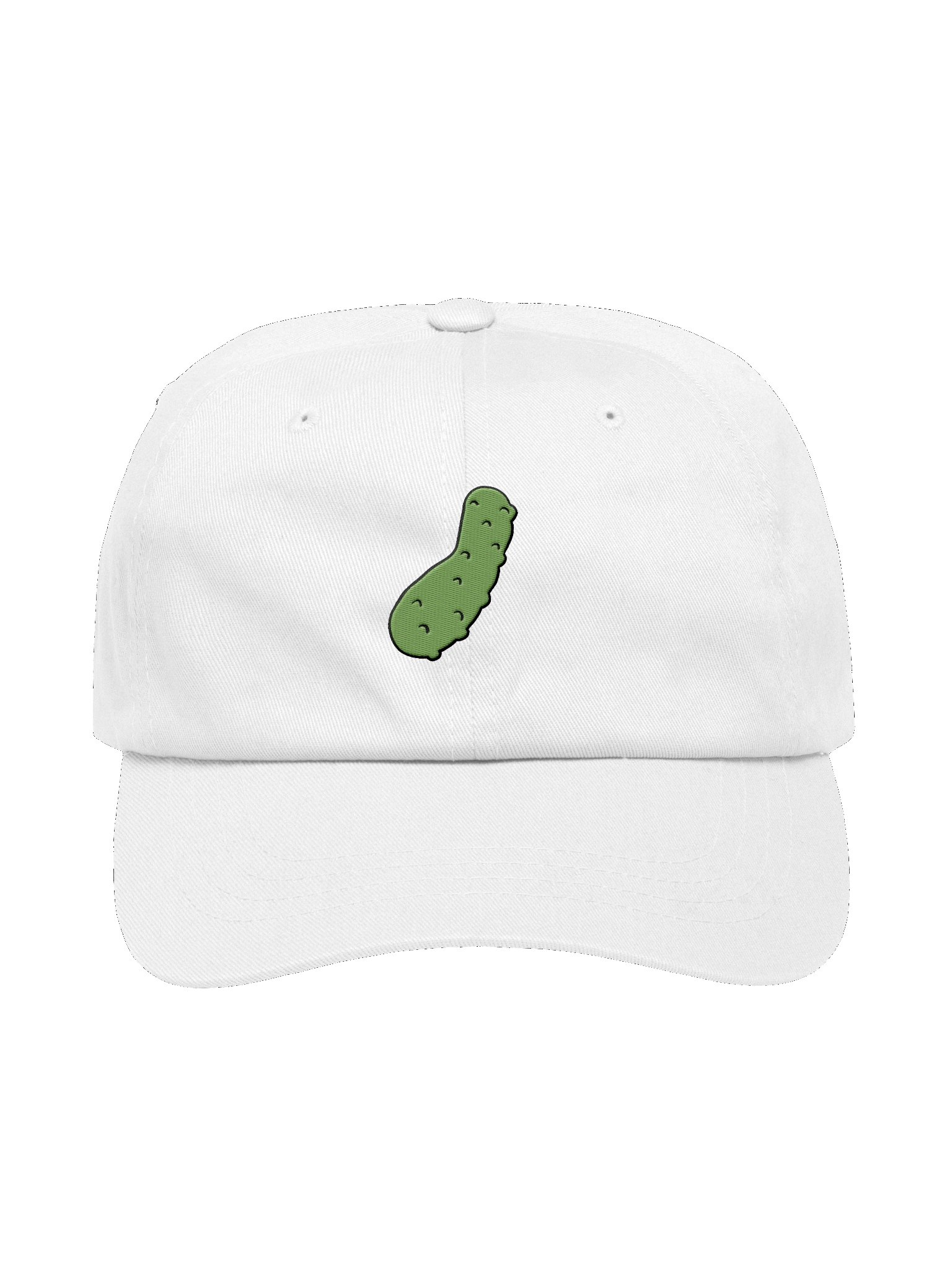 White pickle hat product image (1)