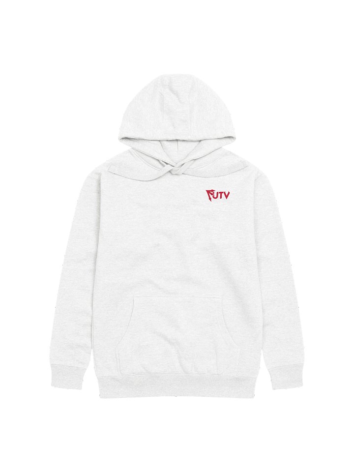 FUTV Standard White & Red Hoodie product image (1)
