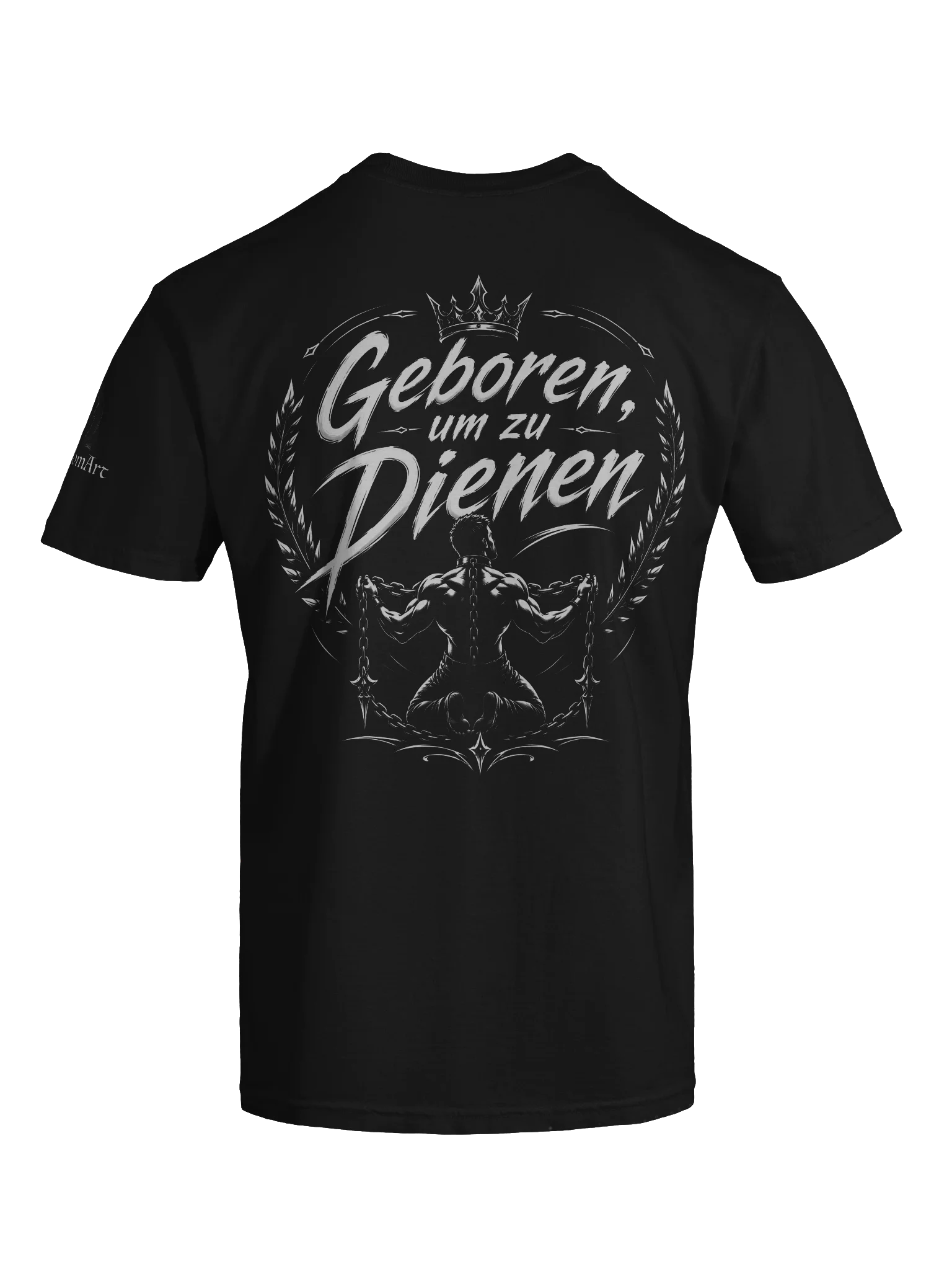 Ja, Herrin! – Geboren, um zu dienen | Dominantes Front-&-Backprint T-Shirt product image (9)