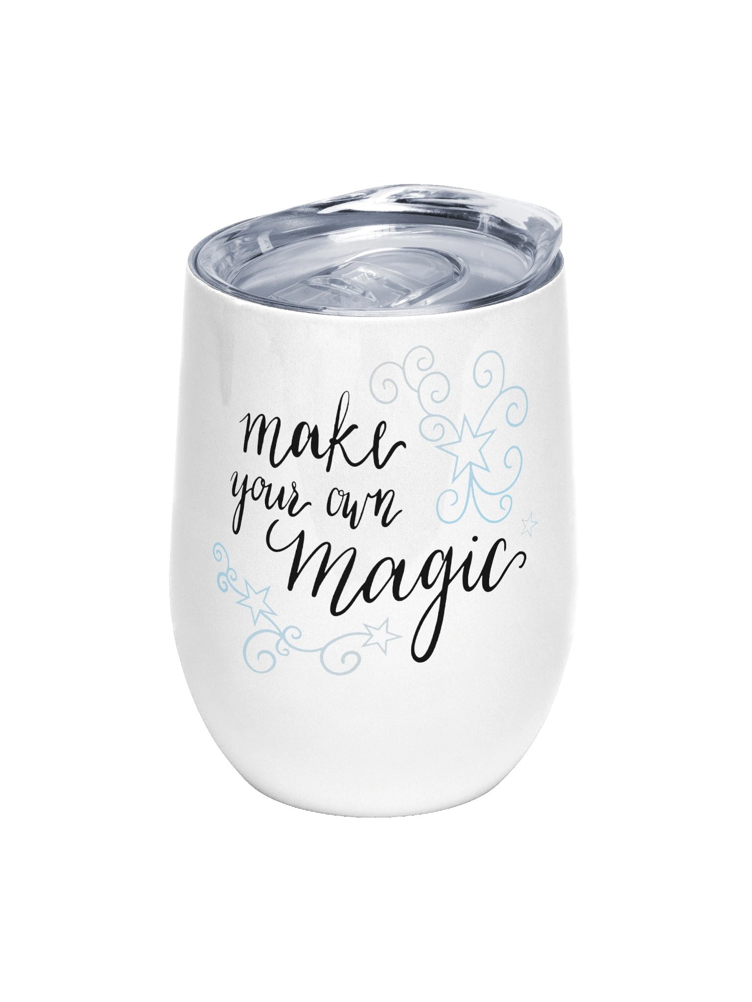 Make Your Own Magic Wine Tumbler Blue product image (1)