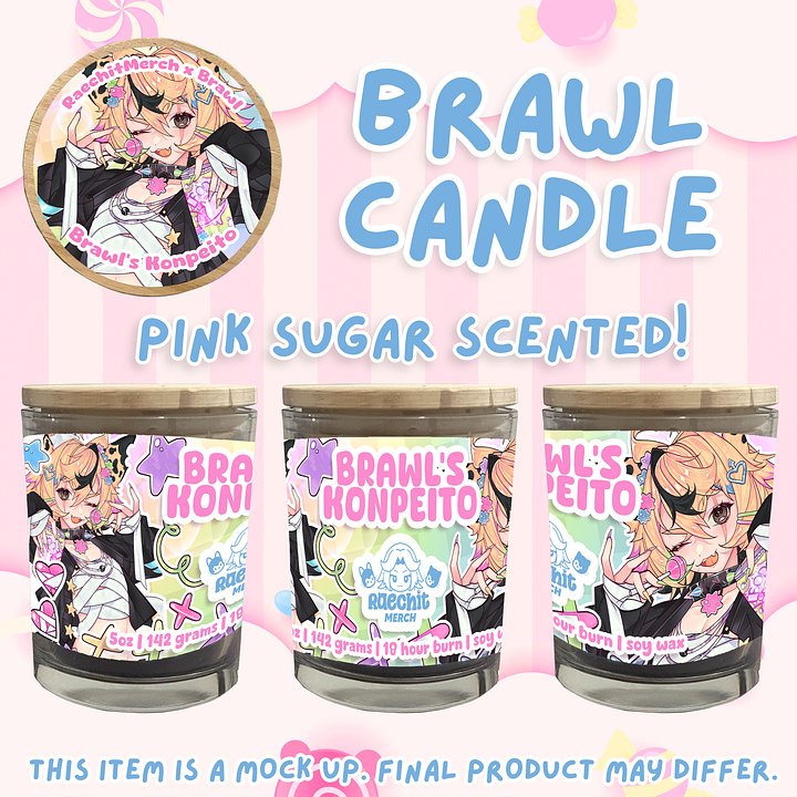 Brawl's Konpeito Candle [PREORDER] product image (1)