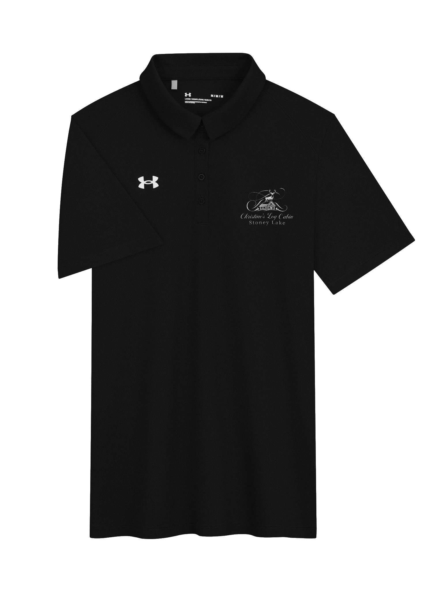 Christine's Log Cabin Signature Logo Polo product image (12)